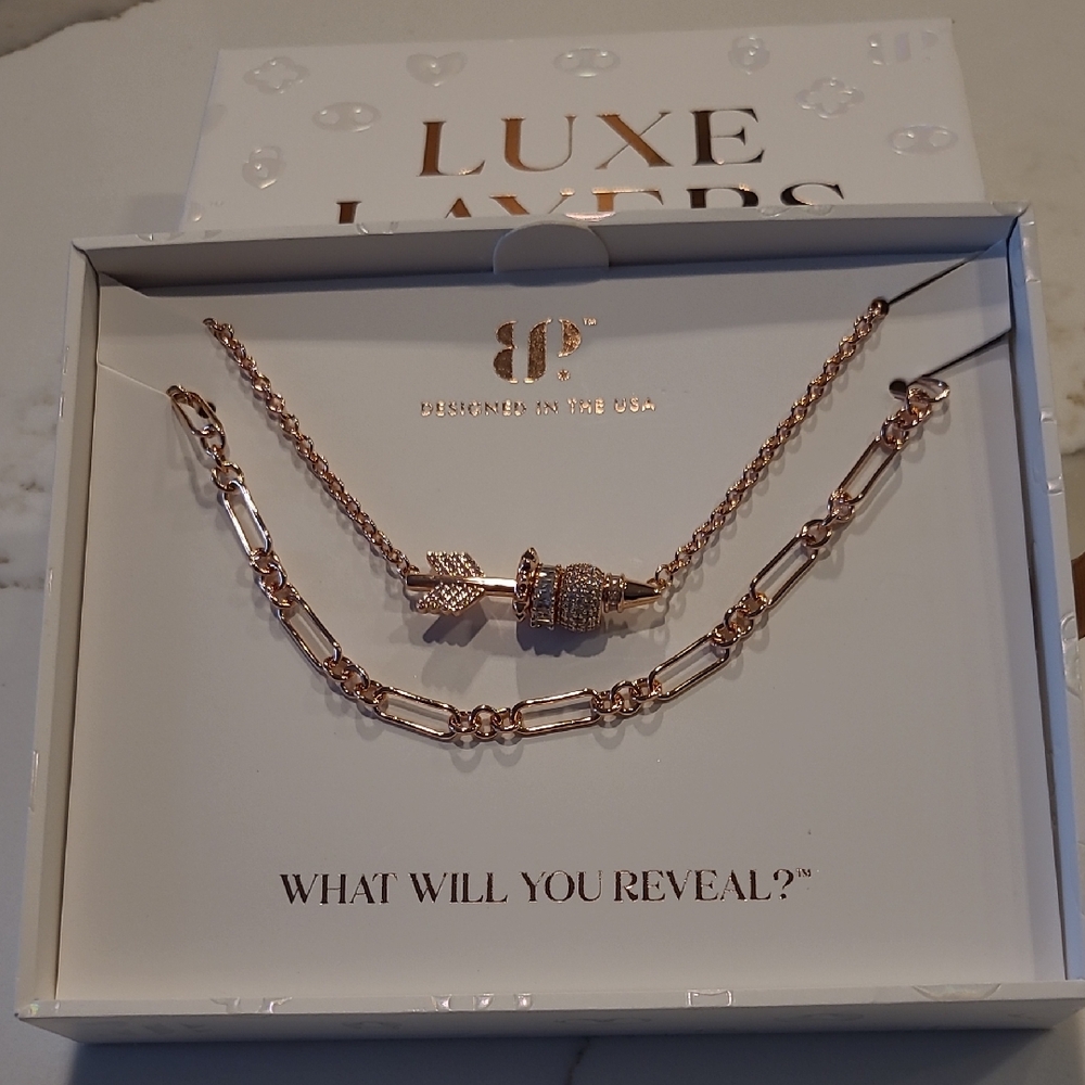 Bomb Party Luxe Layers Necklace THE ARROW